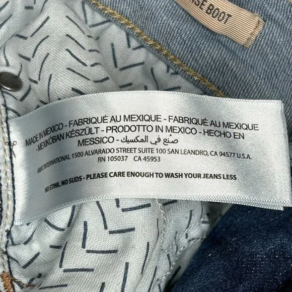 Ariat Jeans Womens 30L Mid Rise Allison Boot Jean Western 34x35 Tall Western - Picture 10 of 16